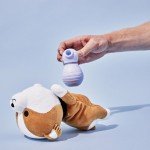 Перезаряжаемый вакуумно-волновой стимулятор клитора с вибрацией Shibae Toys с плюшевым чехлом - сиреневый Перезаряжаемый вакуумно-волновой стимулятор клитора с вибрацией Shibae Toys с плюшевым чехлом - сиреневый