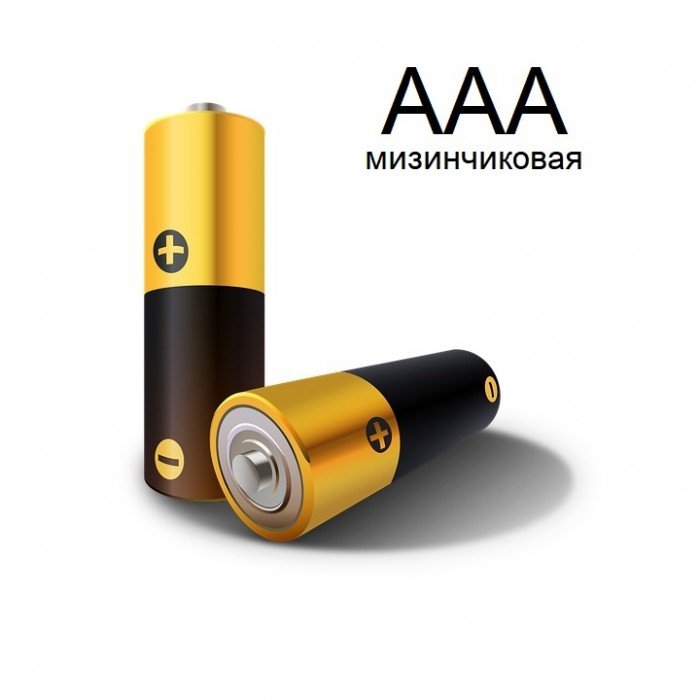 Батарейки щелочные (алкалиновые) 1,5V в ассортименте AAA - 1 шт