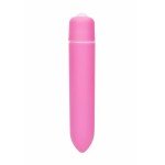 Удлинённая пластиковая вибропуля Speed Bullet Pink - розовая - 9,3 см