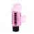 Вибростимулятор с шипиками на палец Finger Vibrator - розовый