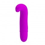 Мини-вибратор Pretty Love Dana для стимуляции зоны G - фиолетовый - 10,6 см