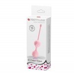 Вагинальные шарики Pretty Love Kegel Tighten Up I cо смещённым центром тяжести - нежно-розовые Вагинальные шарики Pretty Love Kegel Tighten Up I cо смещённым центром тяжести - нежно-розовые