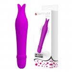 Мини-вибратор с лепестками Pretty Love Jeffrey - фиолетовый - 14,5 см Мини-вибратор с лепестками Pretty Love Jeffrey - фиолетовый - 14,5 см