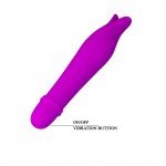 Мини-вибратор с лепестками Pretty Love Jeffrey - фиолетовый - 14,5 см Мини-вибратор с лепестками Pretty Love Jeffrey - фиолетовый - 14,5 см
