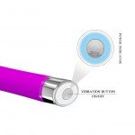 Классический вибратор Pretty Love Randolph - фиолетовый - 16,7 см