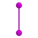 Вагинальные шарики со смещённым центром тяжести Pretty Love Kegel Ball III - фиолетовые Вагинальные шарики со смещённым центром тяжести Pretty Love Kegel Ball III - фиолетовые