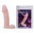Мини фаллоимитатор-реалистик с мошонкой Baile Slick Pleasure - телесный - 11 см