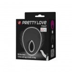 Эрекционное вибро-кольцо Pretty Love Trap - черное Эрекционное вибро-кольцо Pretty Love Trap - черное