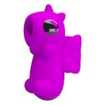 Вакуумный клиторальный мини-стимулятор на палец Pretty Love Magic Unicorn - фиолетовый - 7,5 см