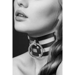 Тройной широкий чокер CHOKER FETISH NOIR с большим кольцом - чёрный Тройной широкий чокер CHOKER FETISH NOIR с большим кольцом - чёрный