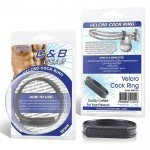 Кольцо на пенис на липучке VELCRO COCK RING - чёрное Кольцо на пенис на липучке VELCRO COCK RING - чёрное