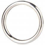 Стальное эрекционное кольцо 3.8 см Steel Cock Ring