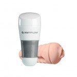 Мастурбатор-ротик в тубе Pretty Love Kitty из материла RealFeel Superskin в белой колбе - 20,5 см Мастурбатор-ротик в тубе Pretty Love Kitty из материла RealFeel Superskin в белой колбе - 20,5 см