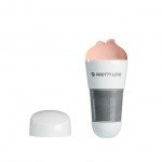 Мастурбатор-ротик в тубе Pretty Love Kitty из материла RealFeel Superskin в белой колбе - 20,5 см Мастурбатор-ротик в тубе Pretty Love Kitty из материла RealFeel Superskin в белой колбе - 20,5 см