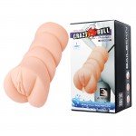 Мастурбатор вагина Crazy Bull 3D Vagina c анатомическим строением и эффектом смазки - телесный - 13,5 см Мастурбатор вагина Crazy Bull 3D Vagina c анатомическим строением и эффектом смазки - телесный - 13,5 см