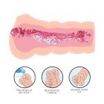 Мастурбатор вагина Crazy Bull 3D Vagina c анатомическим строением и эффектом смазки - телесный - 13,5 см Мастурбатор вагина Crazy Bull 3D Vagina c анатомическим строением и эффектом смазки - телесный - 13,5 см