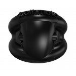 Эрекционное виброкольцо на пенис или мошонку Bathmate Strength - чёрное Эрекционное виброкольцо на пенис или мошонку Bathmate Strength - чёрное