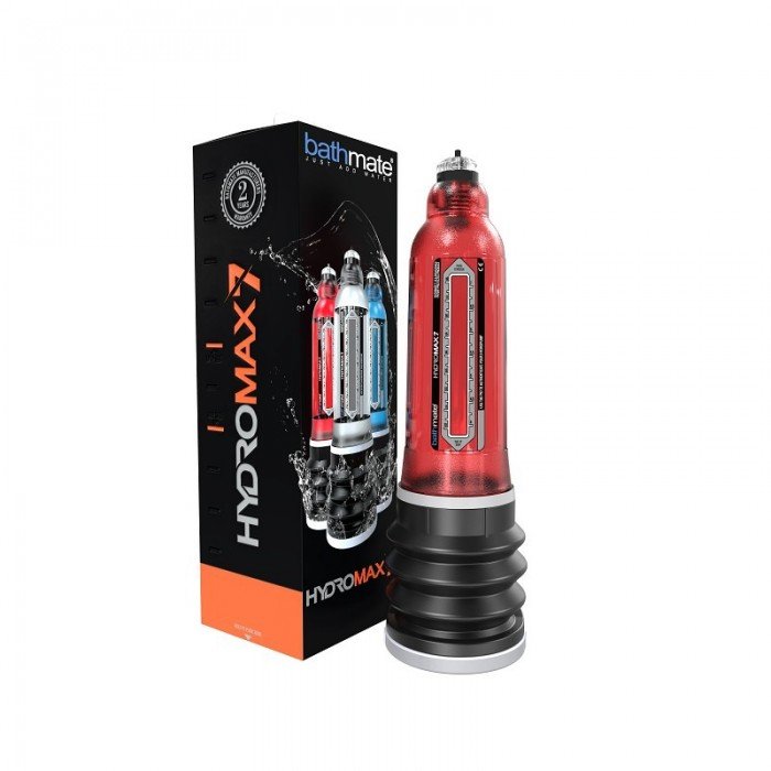 Гидропомпа для увеличения пениса Bathmate HydroMAX7 (бывшая Hydromax X30) - красная Гидропомпа для увеличения пениса Bathmate HydroMAX7 (бывшая Hydromax X30) - красная