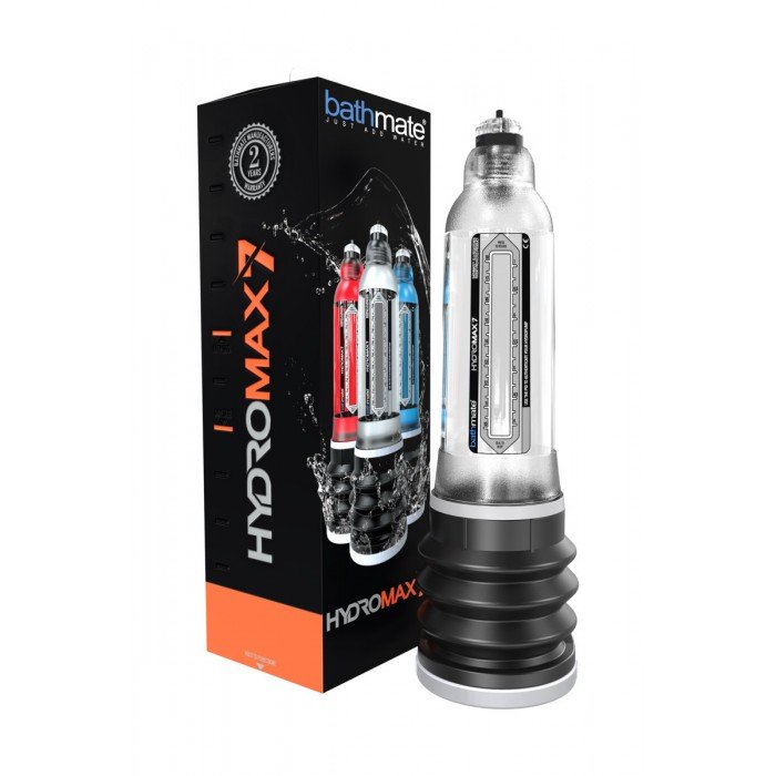 Гидропомпа для увеличения пениса Bathmate HydroMAX7 (бывшая Hydromax X30) - прозрачная Гидропомпа для увеличения пениса Bathmate HydroMAX7 (бывшая Hydromax X30) - прозрачная