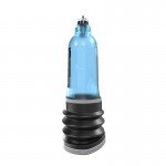 Гидропомпа для увеличения пениса Bathmate HydroMAX7 Wide Boy c увеличенным диаметром - синяя