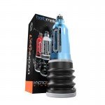 Гидропомпа для увеличения пениса Bathmate HydroMAX7 Wide Boy c увеличенным диаметром - синяя