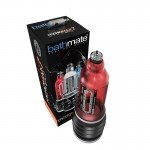 Гидропомпа для увеличения пениса Bathmate HydroMAX7 Wide Boy c увеличенным диаметром - красная