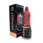 Гидропомпа для увеличения пениса Bathmate HydroMAX7 Wide Boy c увеличенным диаметром - красная
