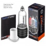 Гидропомпа для увеличения пениса Bathmate HydroMAX7 Wide Boy c увеличенным диаметром - красная