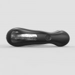 Вибромассажер простаты и промежности с 3 моторами и пультом ДУ Bathmate Prostate Pro - чёрный - 14 см