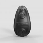 Вибромассажер простаты и промежности с 3 моторами и пультом ДУ Bathmate Prostate Pro - чёрный - 14 см