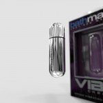 Мощная вибропуля водонепроницаемая Bathmate Vibe Chrome Bullet - серебристая - 8 см Мощная вибропуля водонепроницаемая Bathmate Vibe Chrome Bullet - серебристая - 8 см