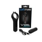 Силиконовое кольцо на головку пениса с вибрацией Bathmate Maximus Edge Vibe - чёрное Силиконовое кольцо на головку пениса с вибрацией Bathmate Maximus Edge Vibe - чёрное