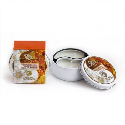 Массажная свеча с феромонами Relaxing & Exciting Massage Candle - Янтарное утро
