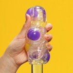 Мастурбатор с подвижными шариками Tenga Bobble Magic Marbles с мягкой стимуляцией - 14 см