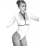 Эластичный стреп на грудь Bijoux Pour Toi - Mia - чёрный