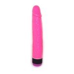 Вибратор-реалистик Adour Club - фиолетовый/розовый - 21,5 см