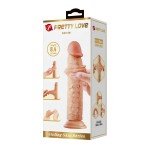 Суперреалистичный гнущийся фаллоимитатор с подвижной кожей Pretty Love Keon на присоске - телесный - 21,4 см Суперреалистичный гнущийся фаллоимитатор с подвижной кожей Pretty Love Keon на присоске - телесный - 21,4 см