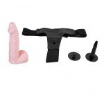 Женский надувной страпон Ultra Harness Sensual Comfort на широких трусиках - 16,5 см Женский надувной страпон Ultra Harness Sensual Comfort на широких трусиках - 16,5 см