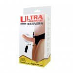 Полый страпон на трусиках с вибрацией Ultra Passionate Harness - телесный - 15 см Полый страпон на трусиках с вибрацией Ultra Passionate Harness - телесный - 15 см
