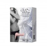 Страпон-система Baile Ultra: фаллос с вибрацией и вагинальная пробка - 18 см