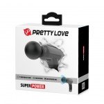 Универсальный вибромассажер для тела и эрогенных зон Pretty Love Magic Gun с мощной вибрацией - чёрный Универсальный вибромассажер для тела и эрогенных зон Pretty Love Magic Gun с мощной вибрацией - чёрный