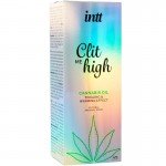 Клиторальный возбуждающий спрей с эффектом вибрации и разогрева Clit me high Cannabis - каннабис - 15 мл
