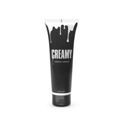 Смазка-лубрикант на водно-силиконовой основе Creamy с имитацией спермы - 250 мл