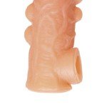 Насадка на фаллос с бугорками и отверстием для мошонки Cock Sleeve 008 - размер М - 15,6 см Насадка на фаллос с бугорками и отверстием для мошонки Cock Sleeve 008 - размер М - 15,6 см