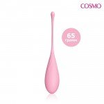 Каплевидный вагинальный шарик Cosmo Ledy's balls - розовый