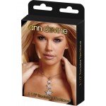 Цепочка с подвеской-звездочками из кристаллов ROCKSTAR NECKLACE - золотистая