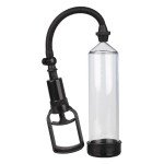 Вакуумная мужская помпа с насосом в виде поршня Trigger Handle Penis Pump - прозрачная - 22 см