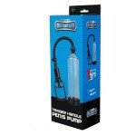 Вакуумная мужская помпа с насосом в виде поршня Trigger Handle Penis Pump - прозрачная - 22 см