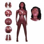 Надувная секс кукла с 3-мя любовными отверстиями и вибрацией Pretty Doll Лионелла - смуглая - 150 см Надувная секс кукла с 3-мя любовными отверстиями и вибрацией Pretty Doll Лионелла - смуглая - 150 см