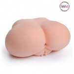 Мастурбатор вагина-анус Erowoman-Eroman с удобным использованием в двух позах - телесный Мастурбатор вагина-анус Erowoman-Eroman с удобным использованием в двух позах - телесный